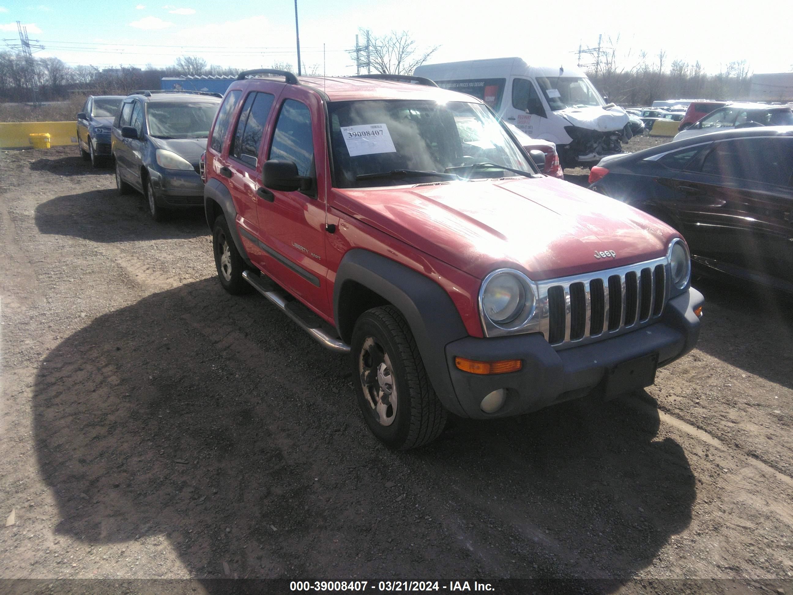 JEEP LIBERTY (NORTH AMERICA) 2003 1j4gl48k23w660989