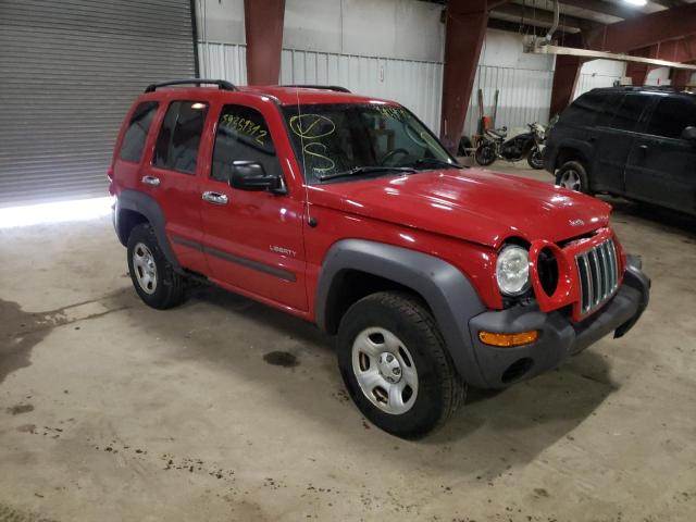 JEEP LIBERTY SP 2004 1j4gl48k24w102318