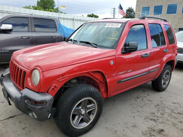 JEEP LIBERTY SP 2004 1j4gl48k24w165418