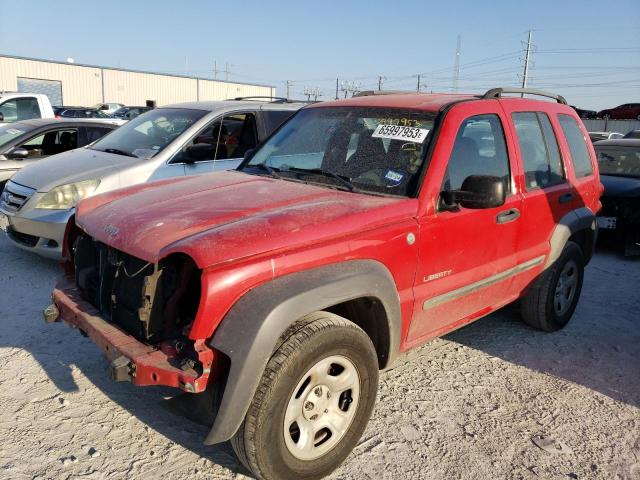 JEEP LIBERTY SP 2004 1j4gl48k24w228291