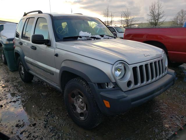 JEEP LIBERTY SP 2007 1j4gl48k27w630736