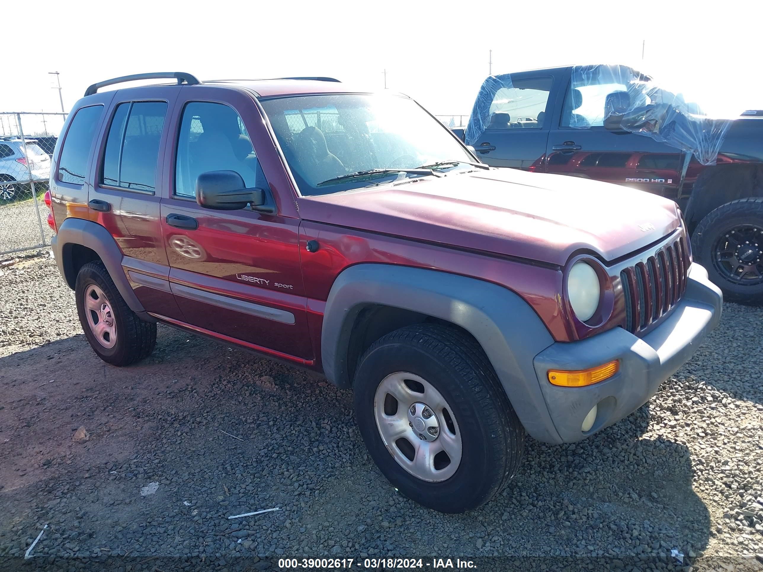 JEEP LIBERTY (NORTH AMERICA) 2002 1j4gl48k32w134448