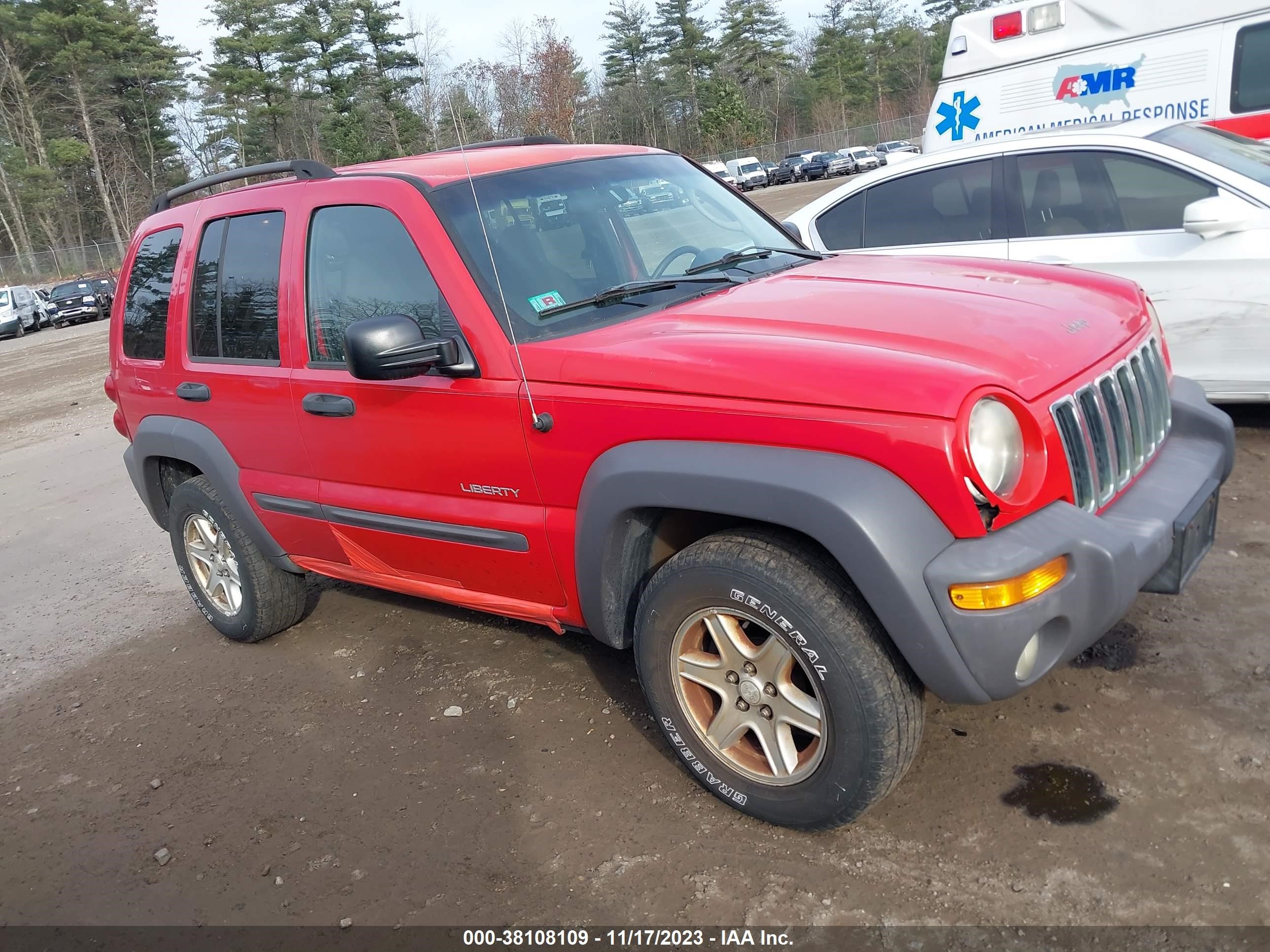 JEEP LIBERTY (NORTH AMERICA) 2004 1j4gl48k34w112503