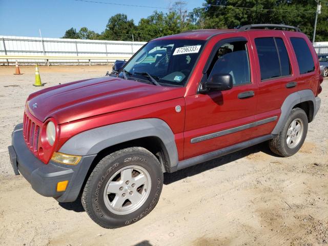 JEEP LIBERTY SP 2007 1j4gl48k37w558879