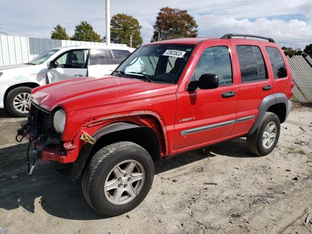 JEEP LIBERTY SP 2004 1j4gl48k44w132873