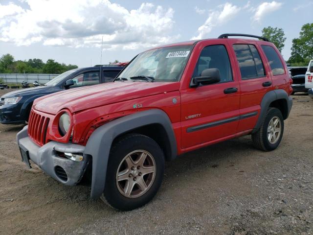 JEEP LIBERTY SP 2004 1j4gl48k44w220029