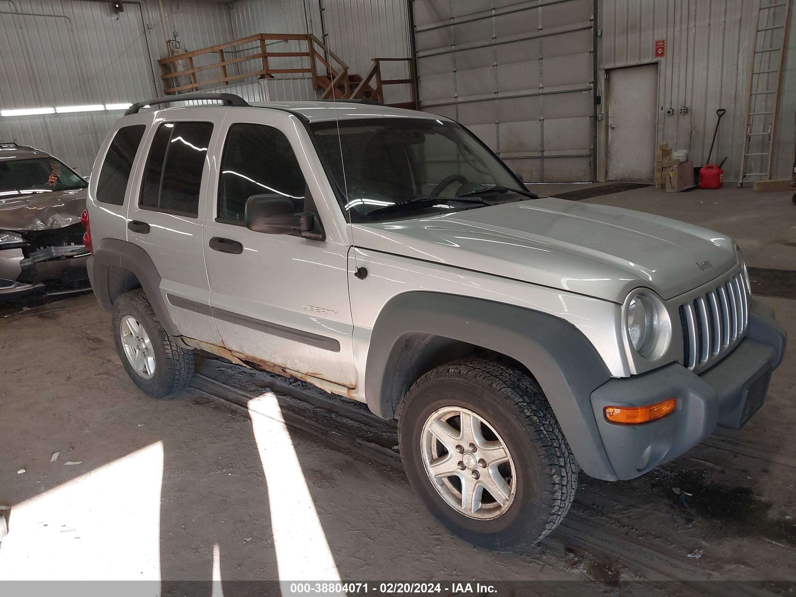 JEEP LIBERTY (NORTH AMERICA) 2004 1j4gl48k44w323547