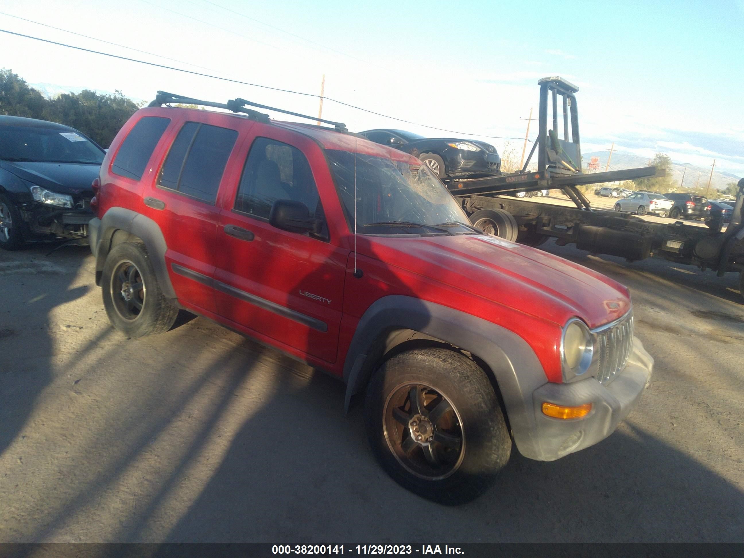 JEEP LIBERTY (NORTH AMERICA) 2004 1j4gl48k44w327856