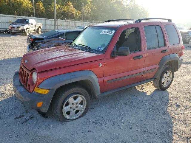 JEEP LIBERTY SP 2007 1j4gl48k47w524496