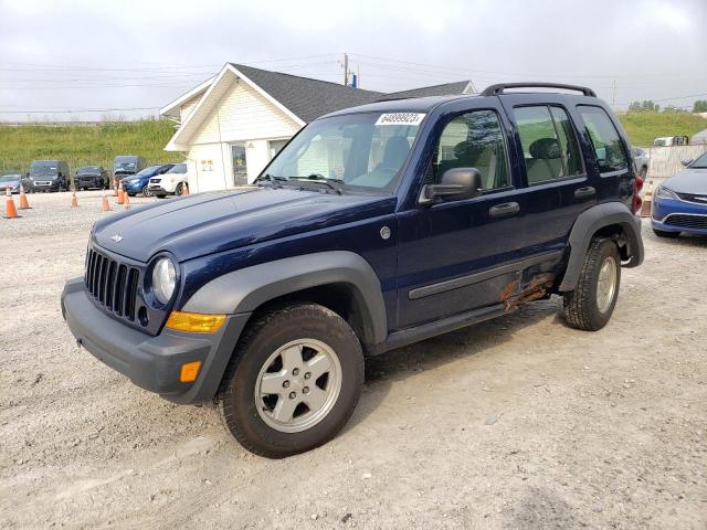 JEEP LIBERTY SP 2007 1j4gl48k47w637297