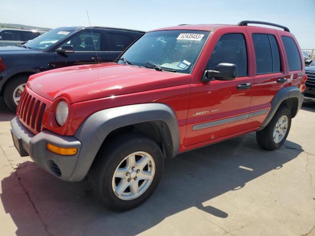 JEEP LIBERTY SP 2002 1j4gl48k52w300663