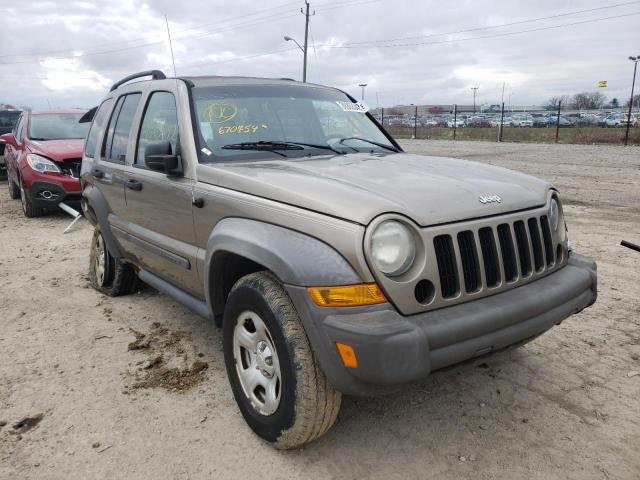 JEEP LIBERTY SP 2007 1j4gl48k57w670454