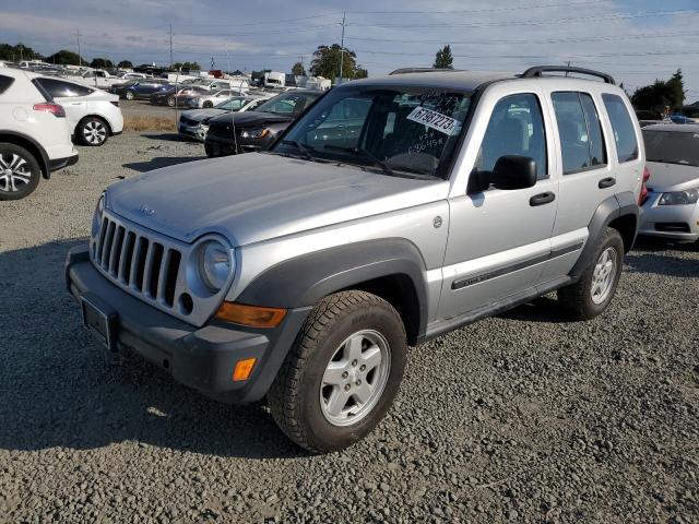 JEEP LIBERTY SP 2007 1j4gl48k57w686458