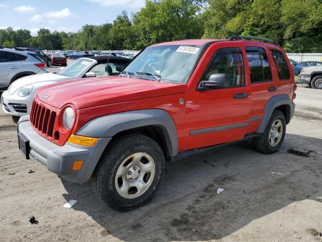 JEEP LIBERTY 2005 1j4gl48k65w579786