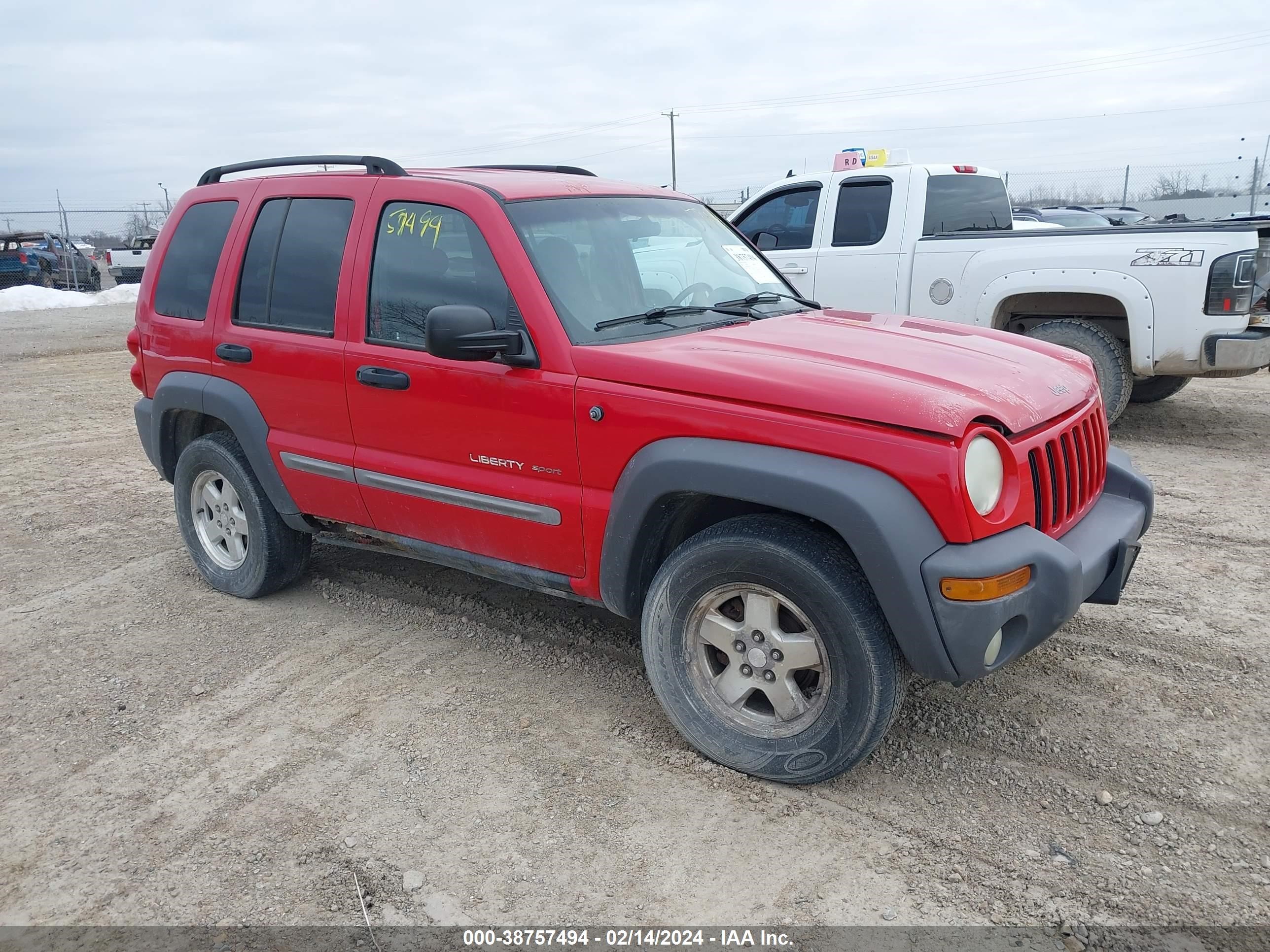 JEEP LIBERTY (NORTH AMERICA) 2002 1j4gl48k72w343787