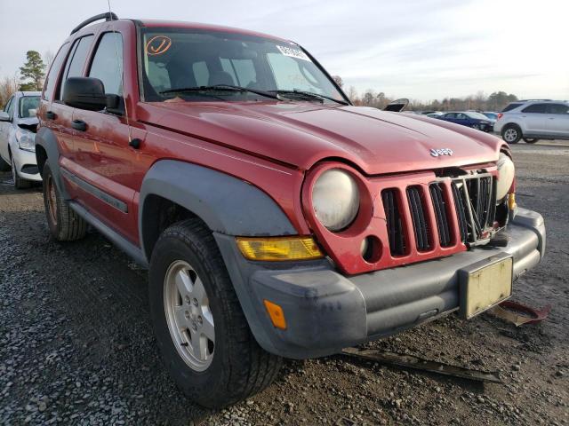 JEEP LIBERTY SP 2007 1j4gl48k77w627069