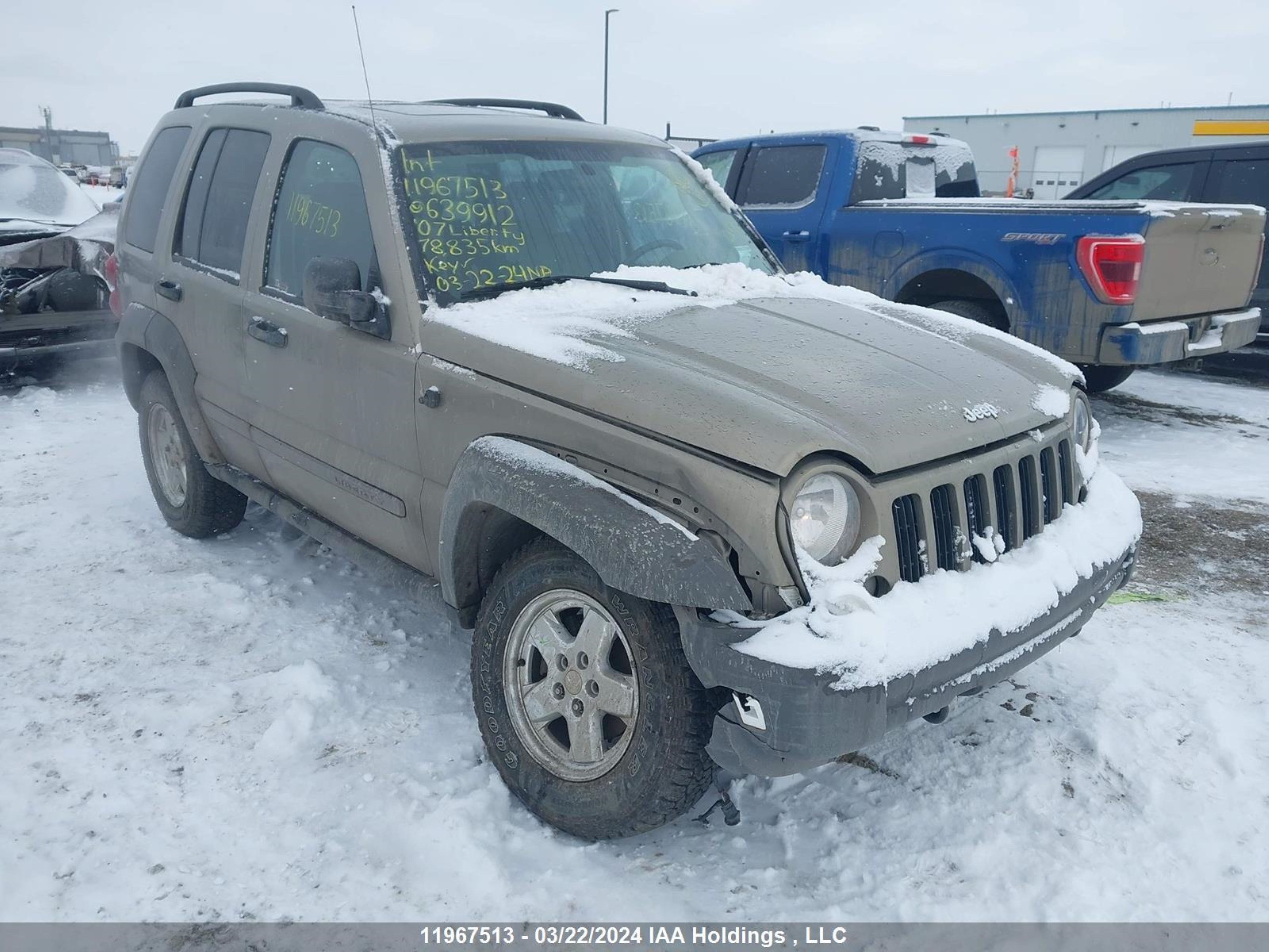 JEEP LIBERTY (NORTH AMERICA) 2007 1j4gl48k87w639912