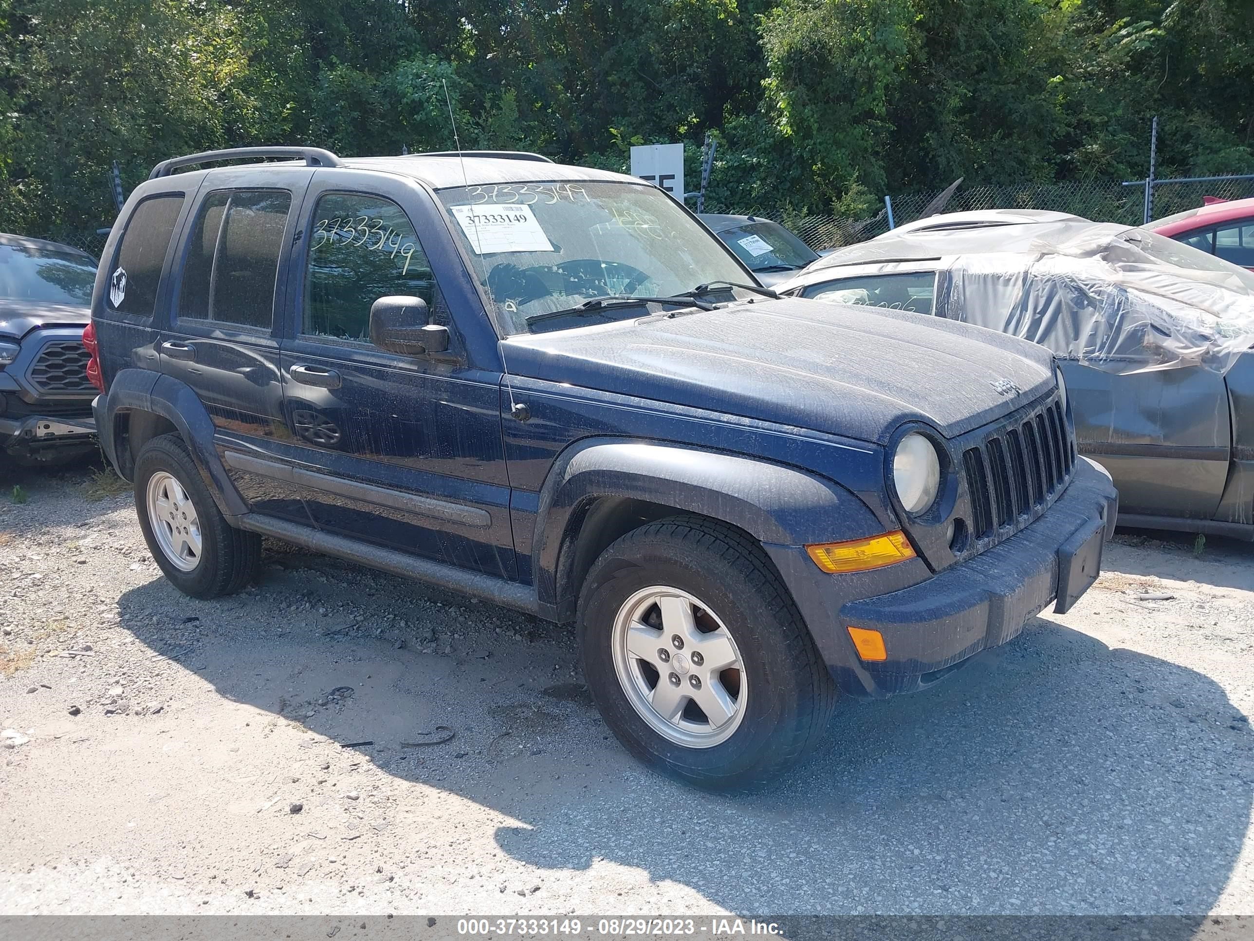 JEEP LIBERTY (NORTH AMERICA) 2007 1j4gl48k87w704550