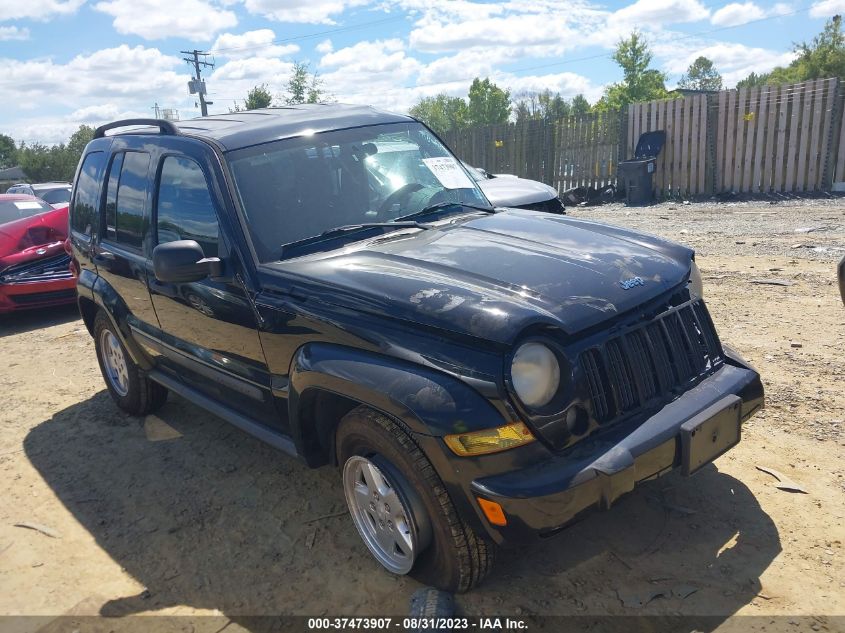 JEEP LIBERTY (NORTH AMERICA) 2007 1j4gl48k97w710308