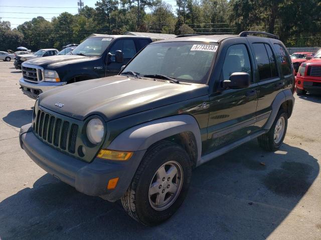 JEEP LIBERTY SP 2007 1j4gl48kx7w708552