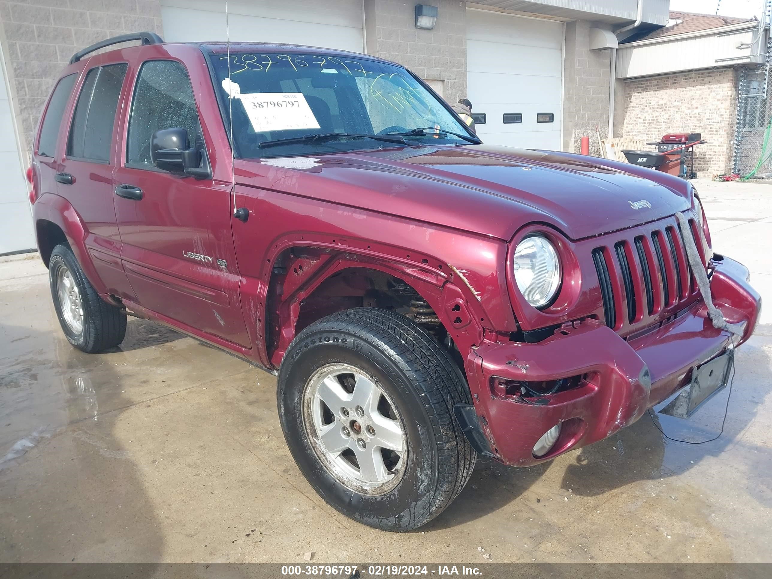 JEEP LIBERTY (NORTH AMERICA) 2002 1j4gl58k12w152954