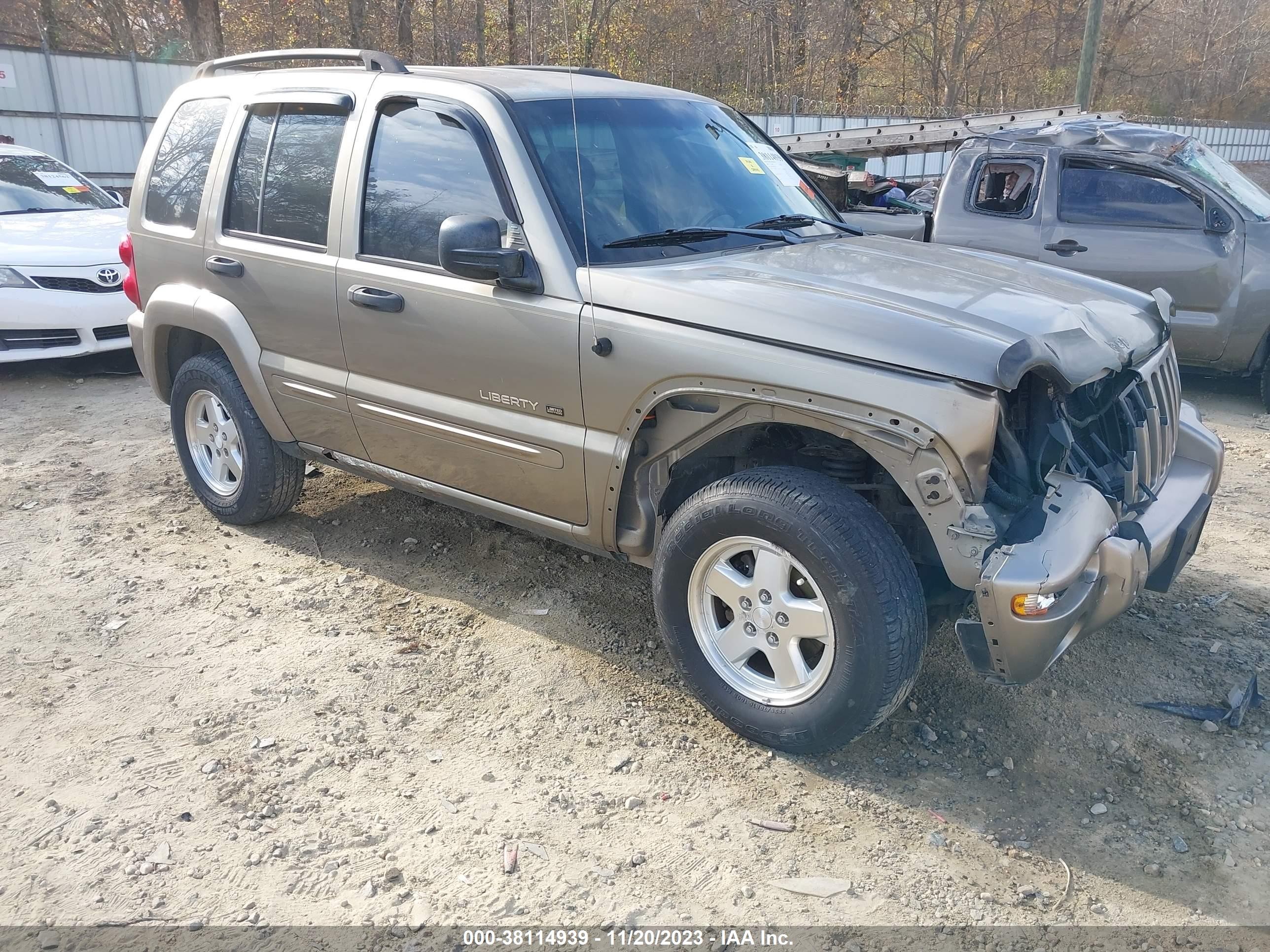 JEEP LIBERTY (NORTH AMERICA) 2003 1j4gl58k83w586242