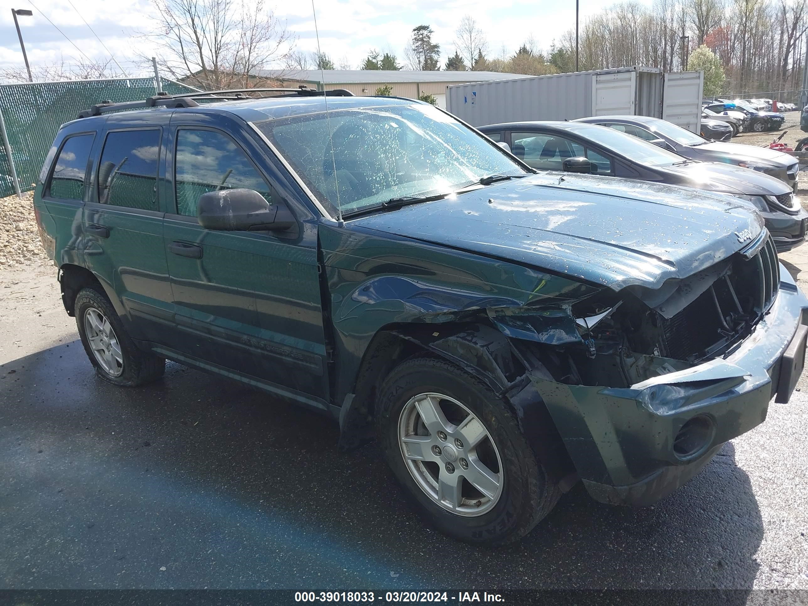 JEEP GRAND CHEROKEE 2005 1j4gr48k25c629549