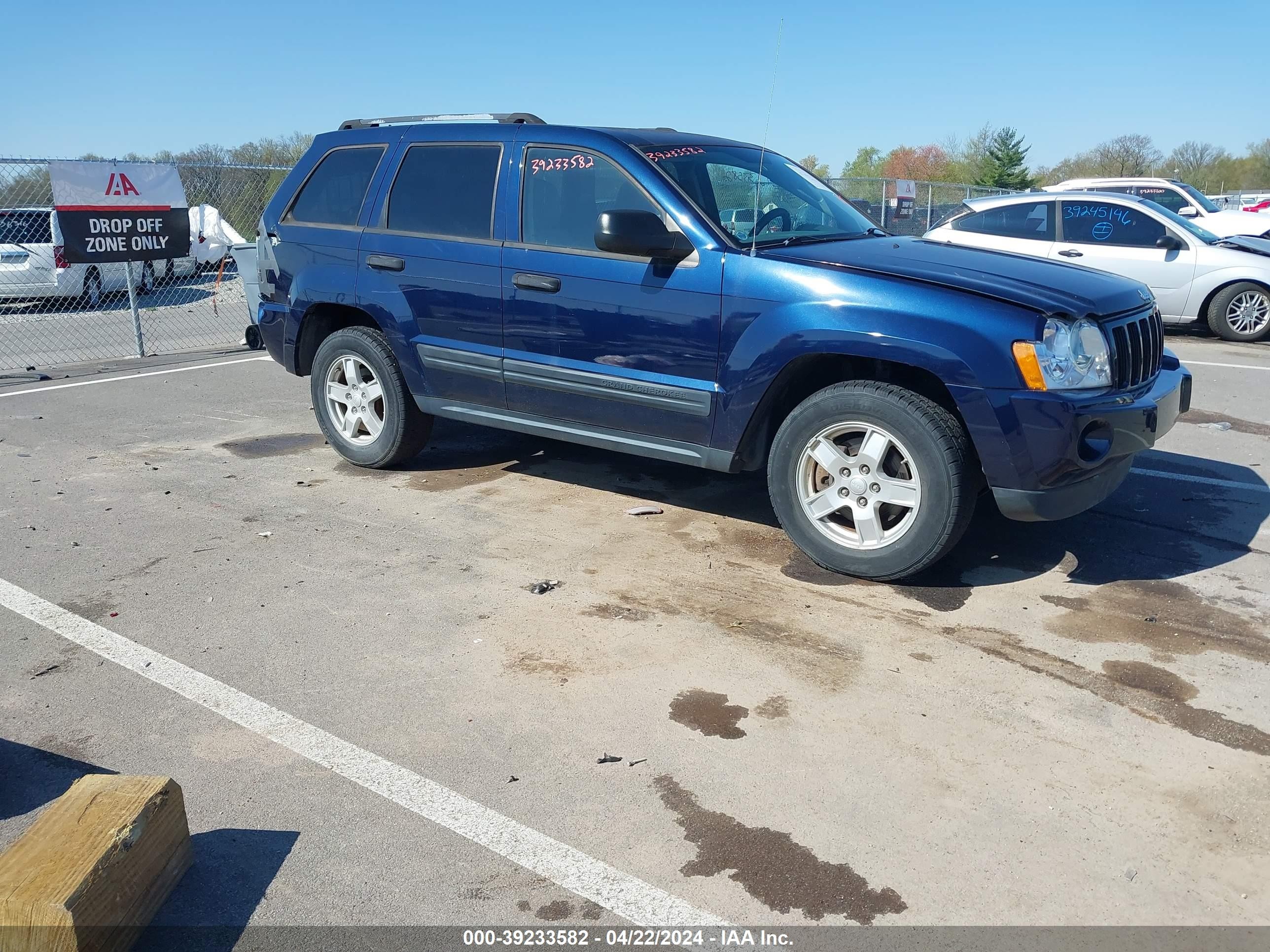 JEEP GRAND CHEROKEE 2005 1j4gr48k25c705285