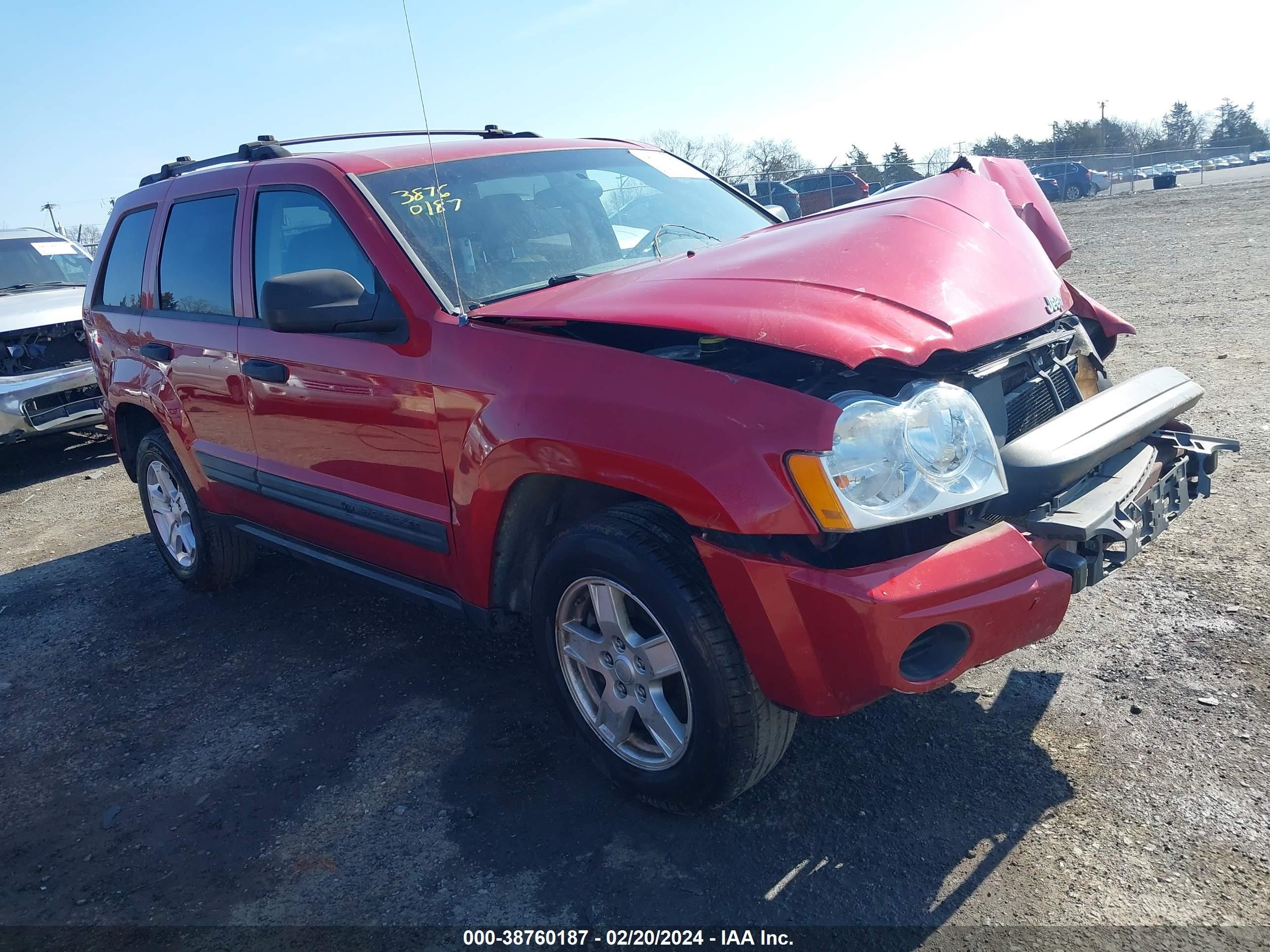 JEEP GRAND CHEROKEE 2005 1j4gr48k95c513460