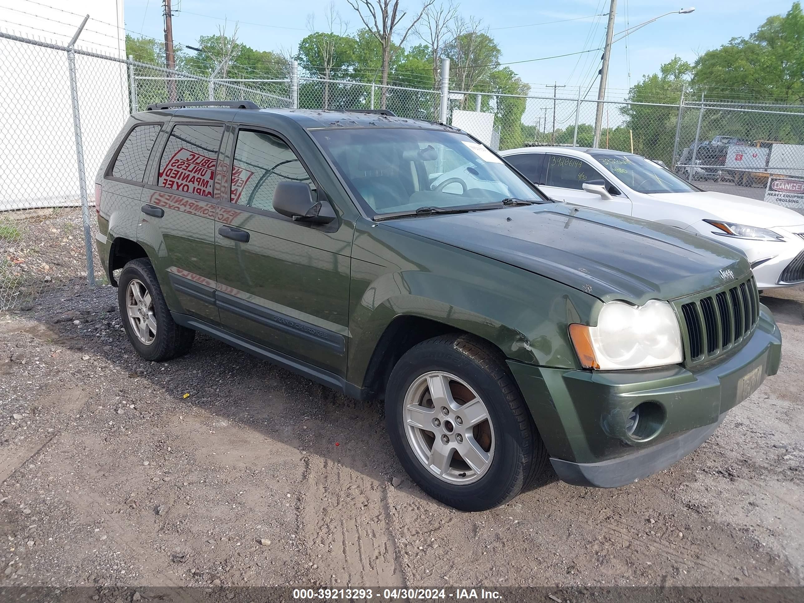 JEEP GRAND CHEROKEE 2006 1j4gr48k96c296378