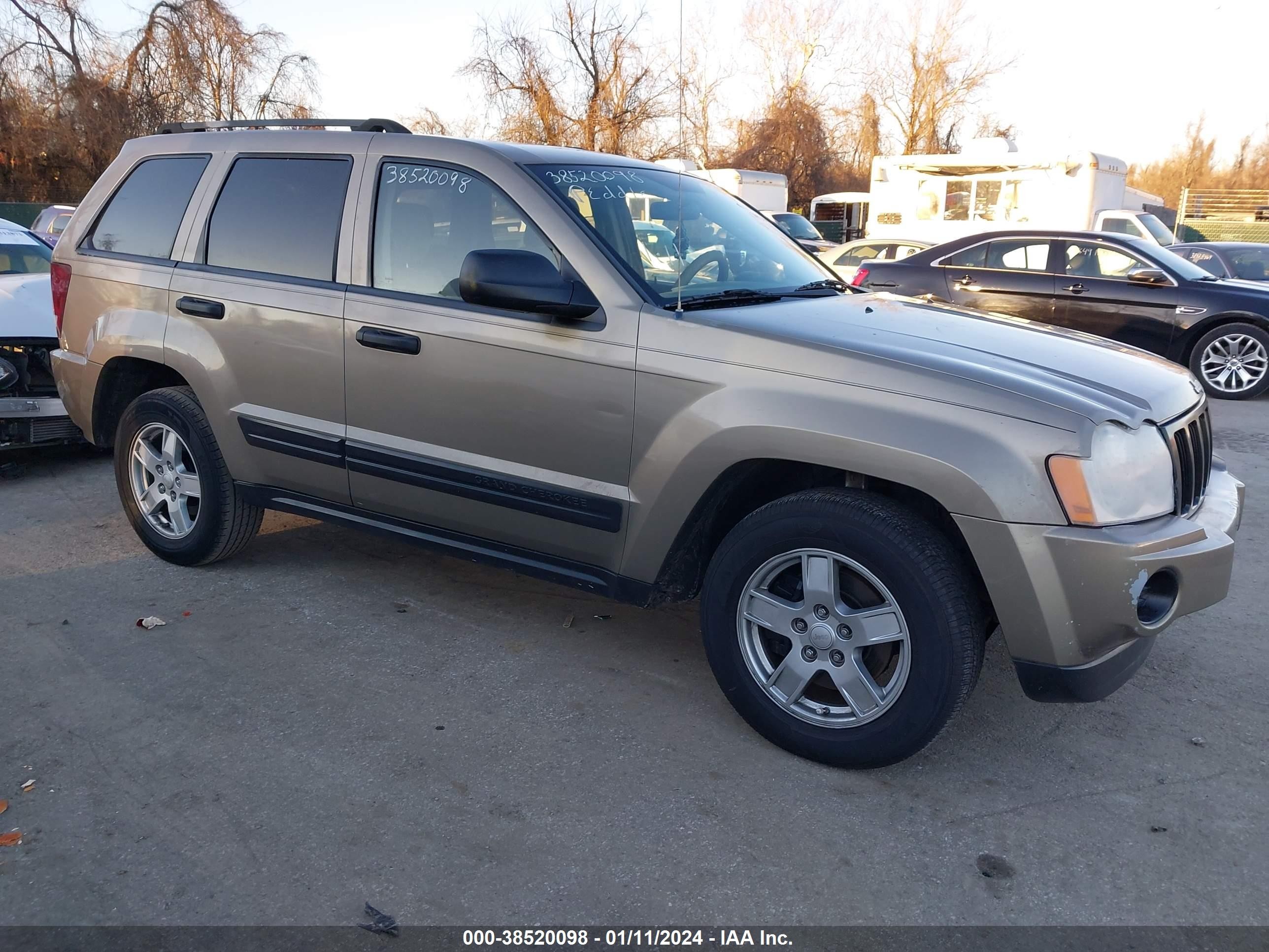 JEEP GRAND CHEROKEE 2005 1j4gs48k15c582776