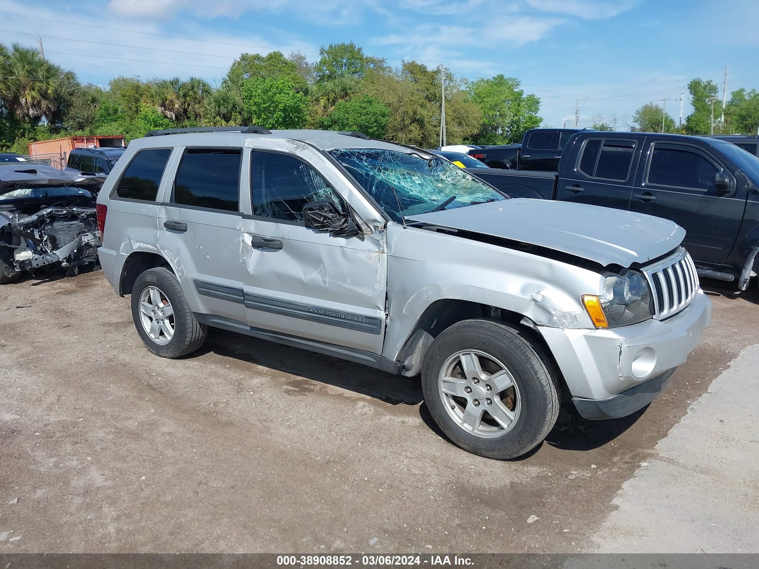 JEEP GRAND CHEROKEE 2005 1j4gs48k65c727052