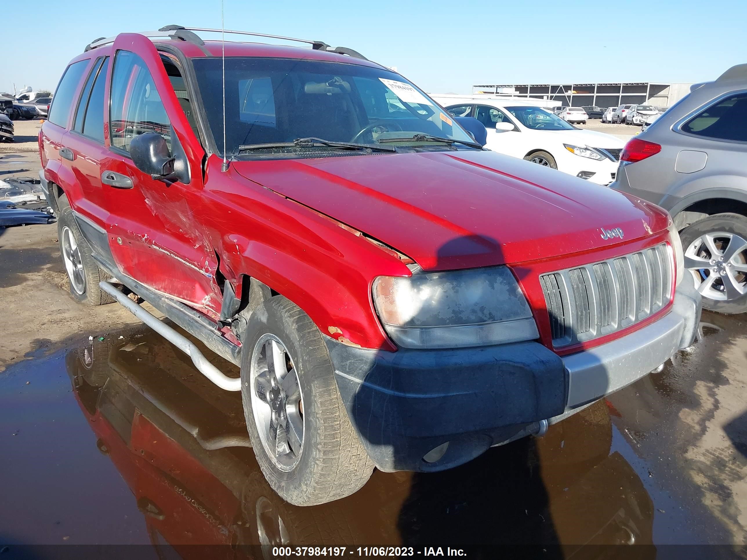 JEEP GRAND CHEROKEE 2004 1j4gw48j14c243767