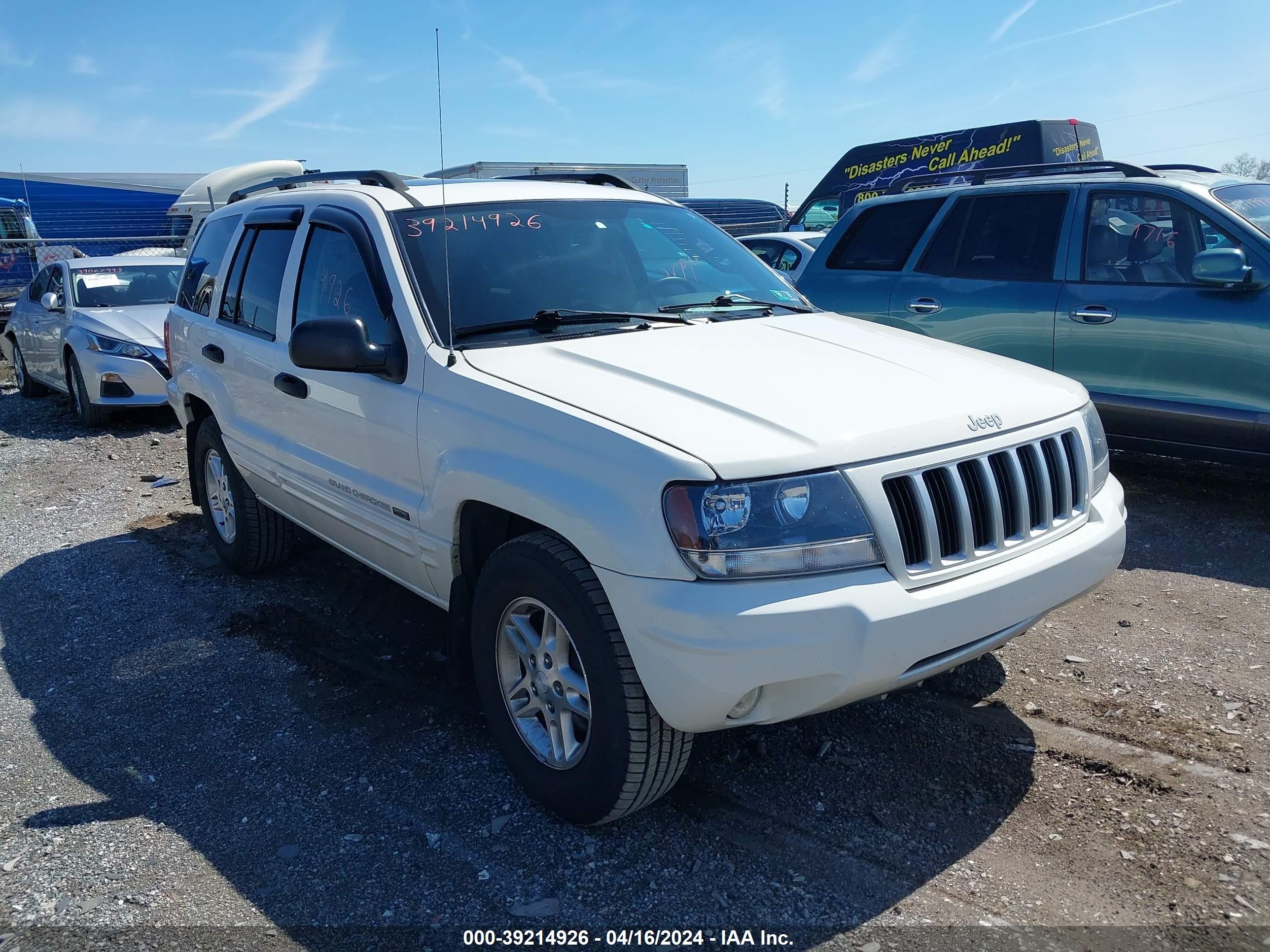 JEEP GRAND CHEROKEE 2004 1j4gw48n34c148078