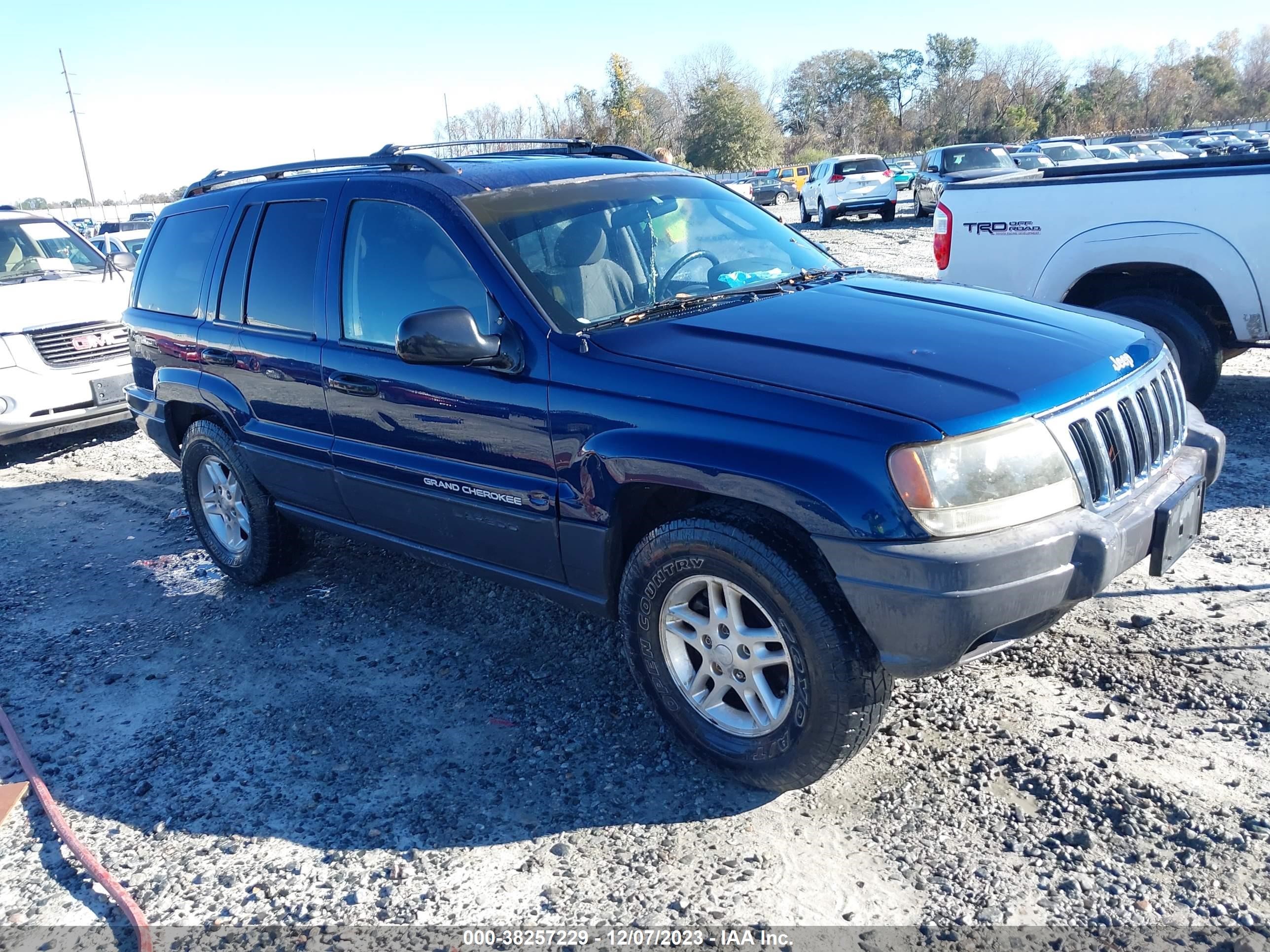 JEEP GRAND CHEROKEE 2003 1j4gw48n53c523984