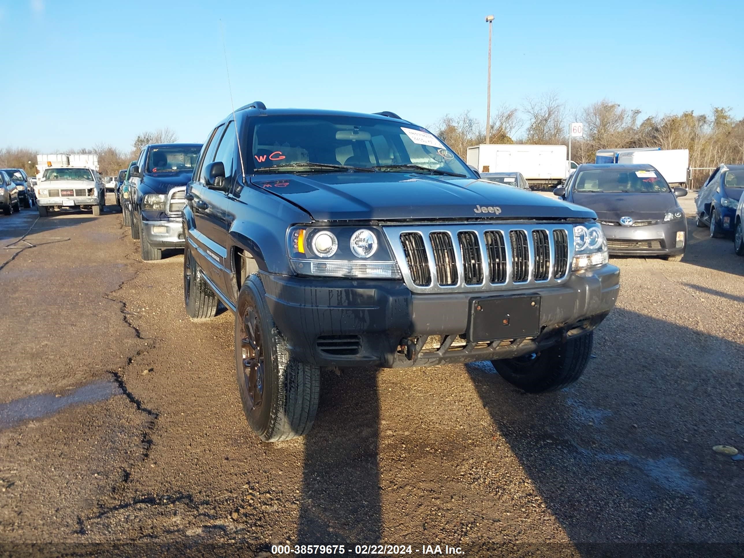 JEEP GRAND CHEROKEE 2003 1j4gw48n53c611031