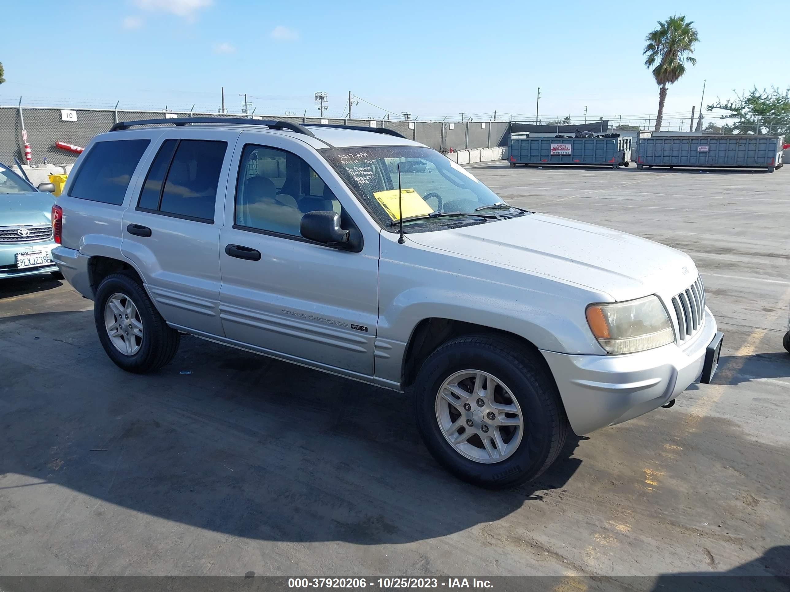 JEEP GRAND CHEROKEE 2004 1j4gw48n84c169699