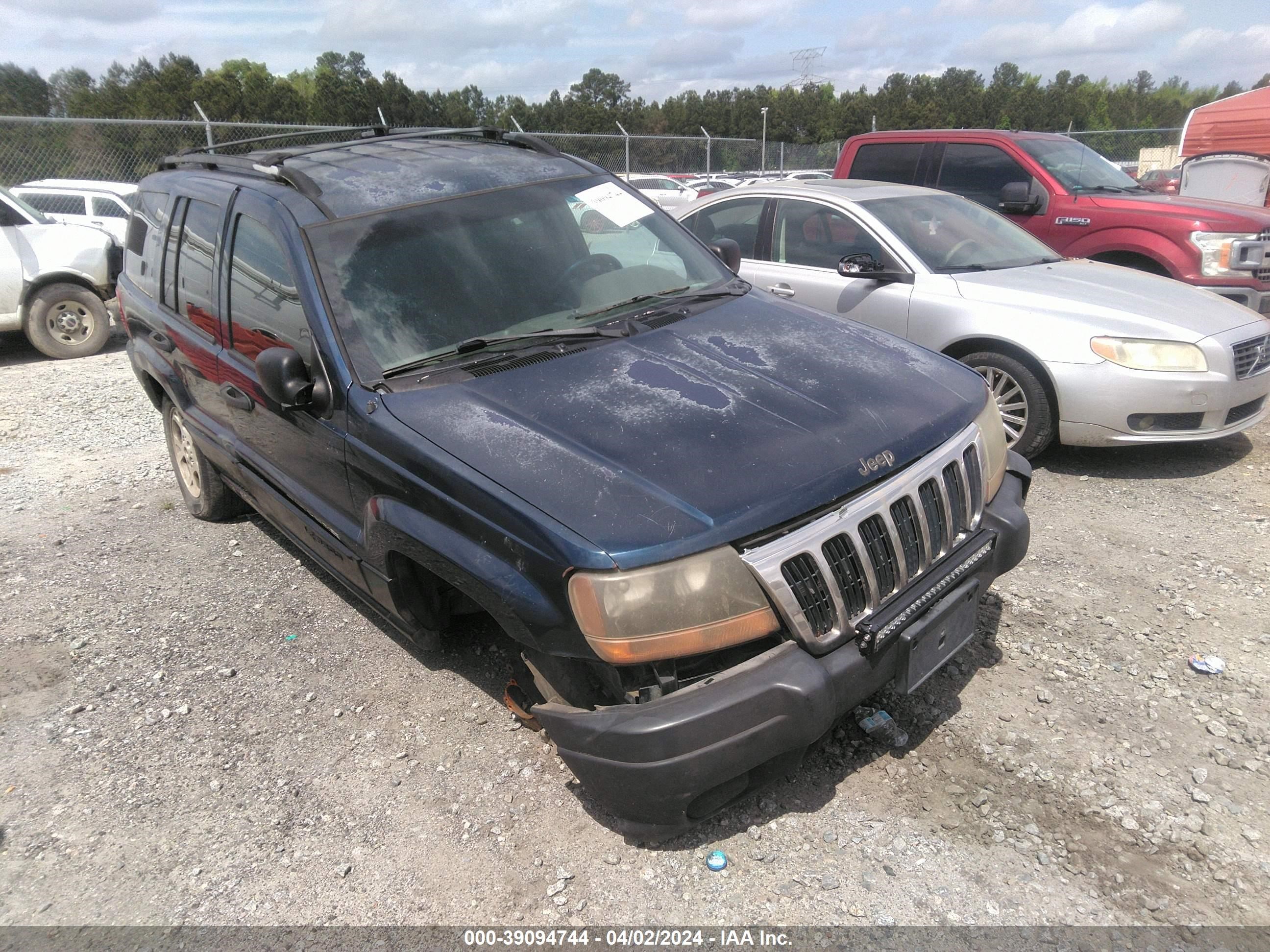 JEEP GRAND CHEROKEE 2000 1j4gw48s0yc143951