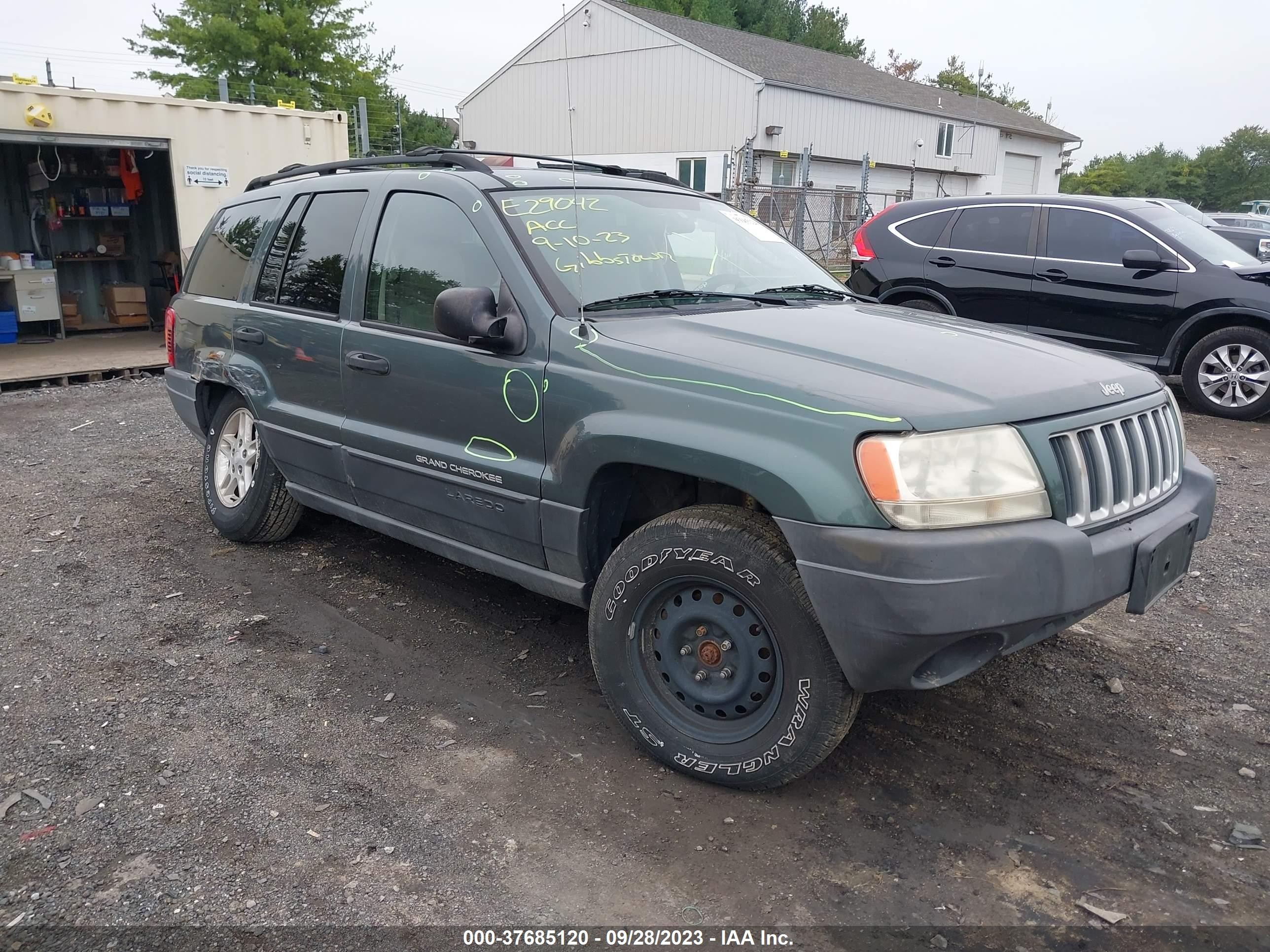 JEEP GRAND CHEROKEE 2004 1j4gw48s14c243258