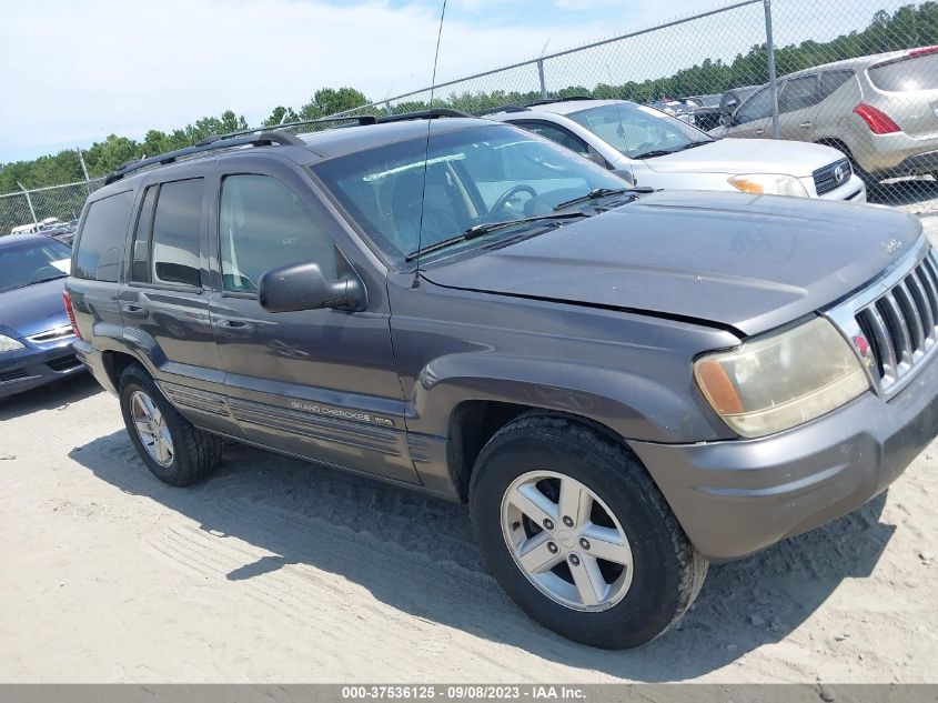 JEEP GRAND CHEROKEE 2004 1j4gw48s24c226758