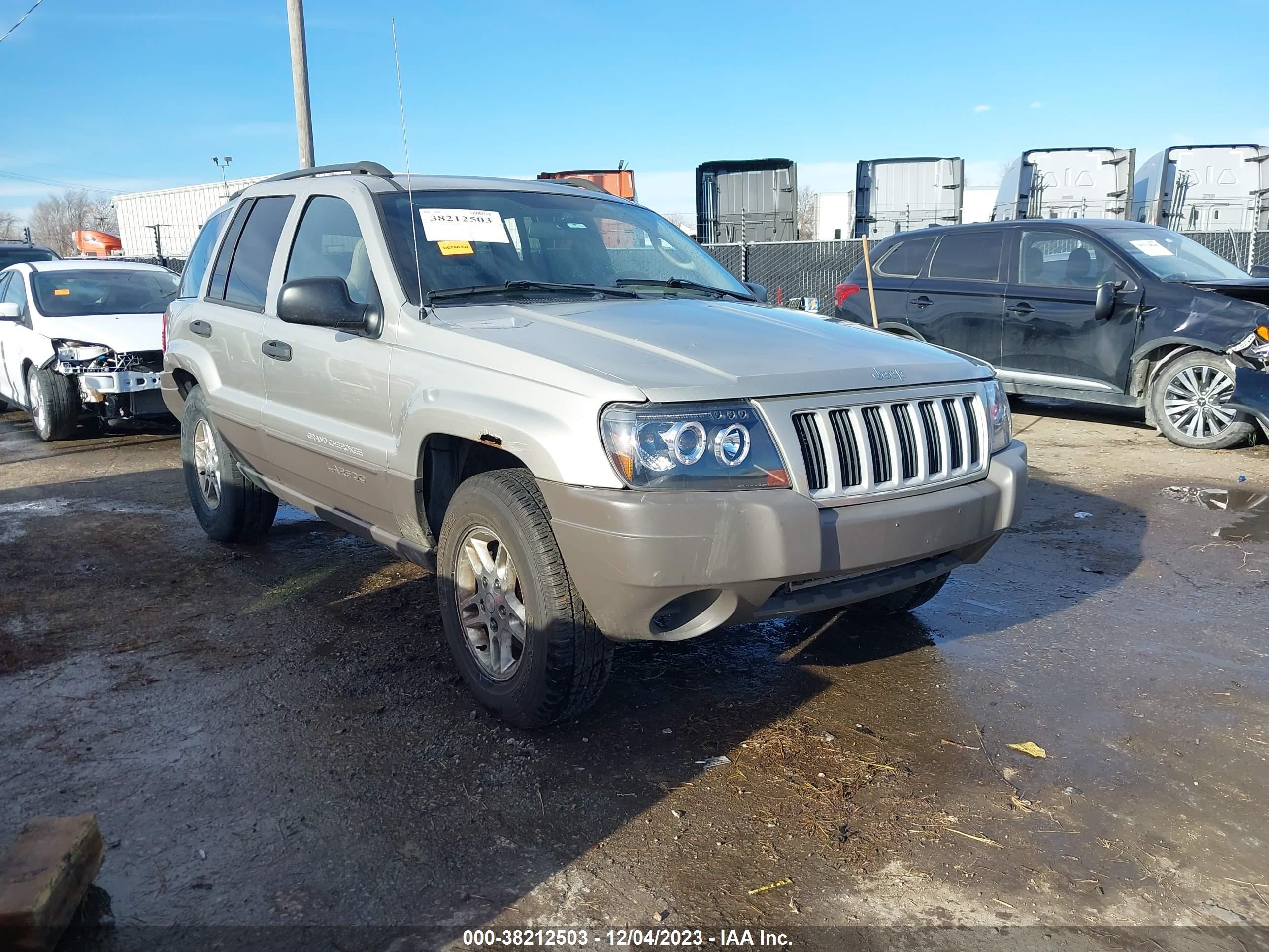 JEEP GRAND CHEROKEE 2004 1j4gw48s24c262174