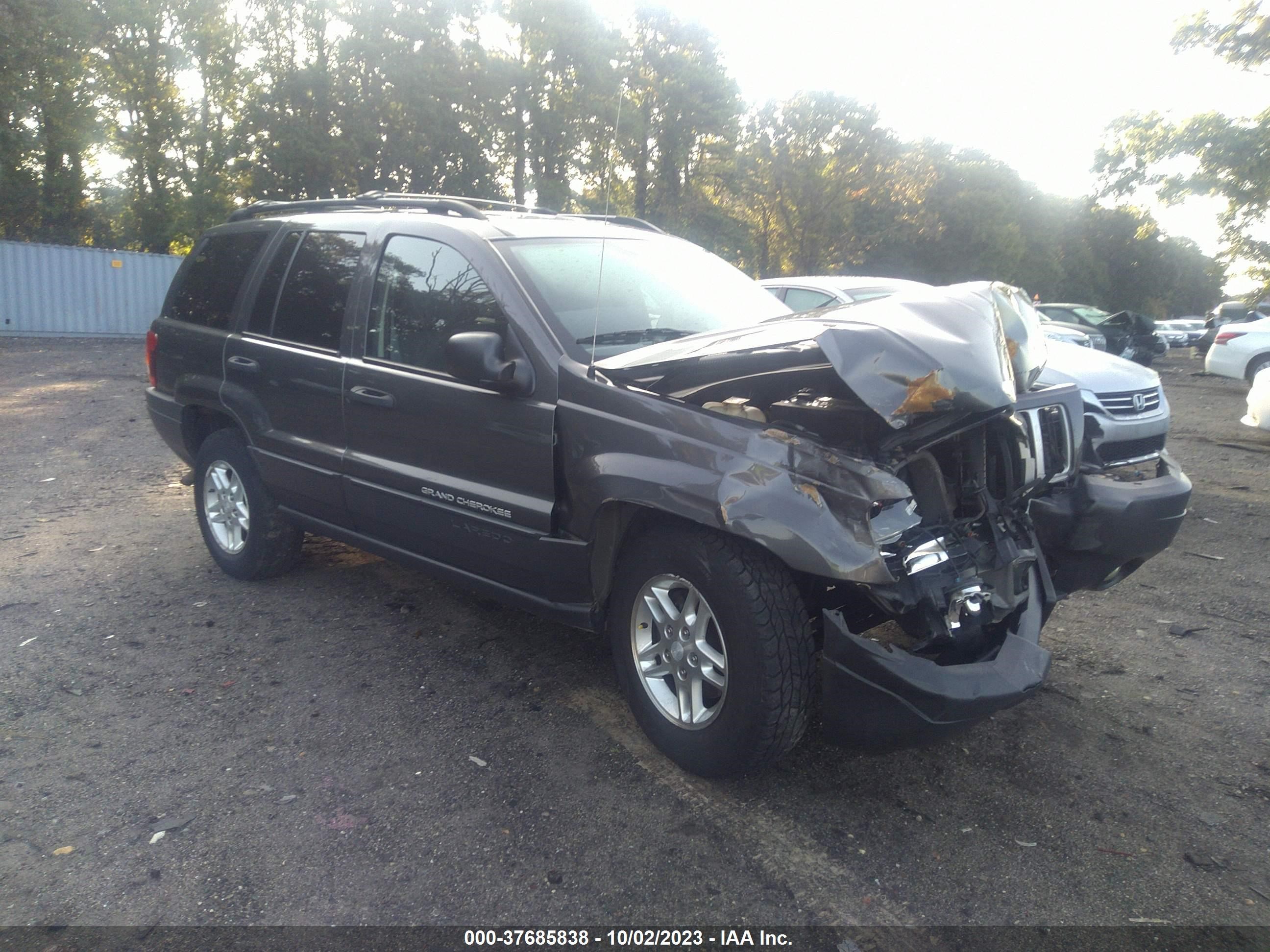 JEEP GRAND CHEROKEE 2004 1j4gw48s24c351355