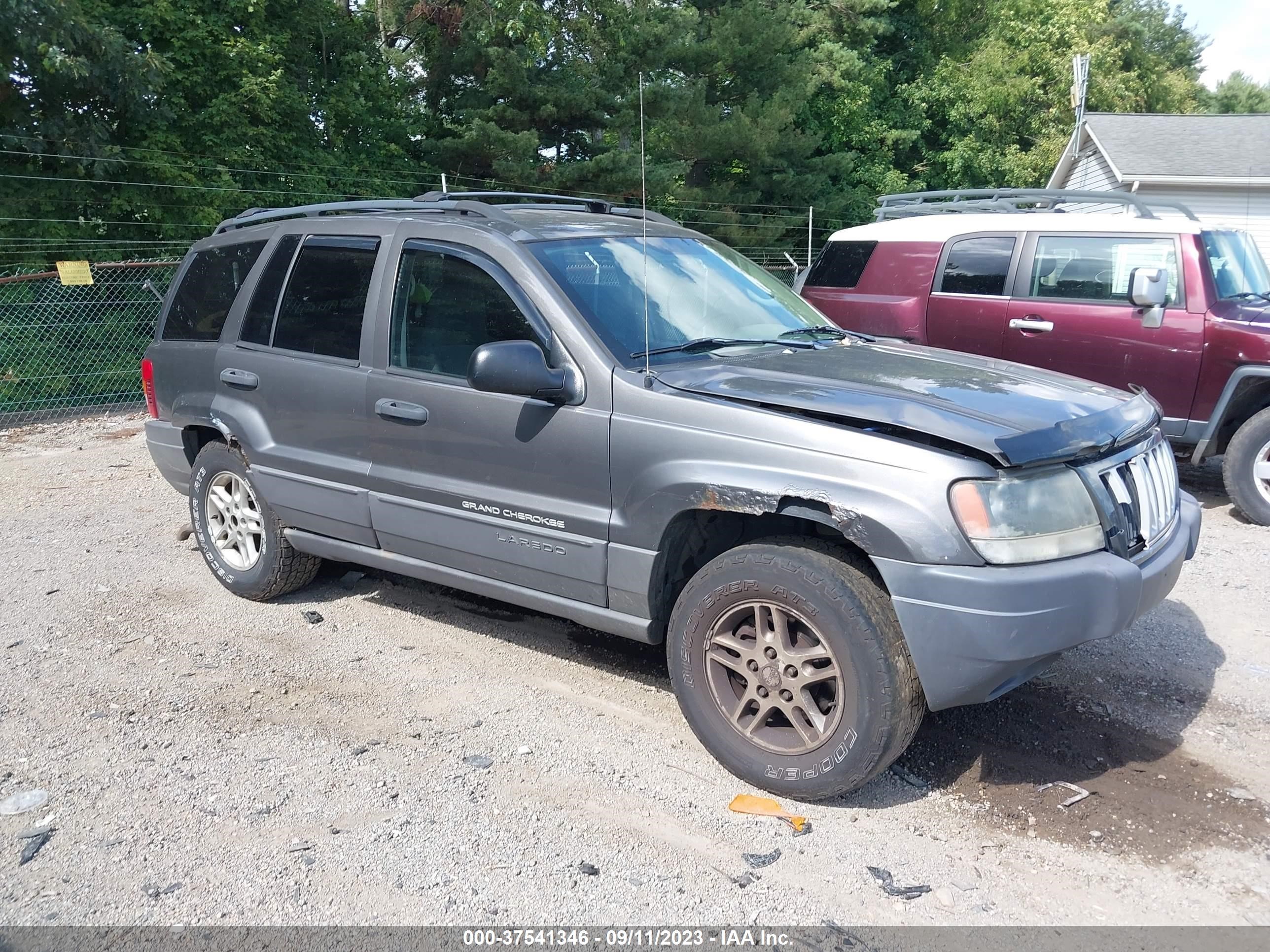 JEEP GRAND CHEROKEE 2004 1j4gw48s24c374800