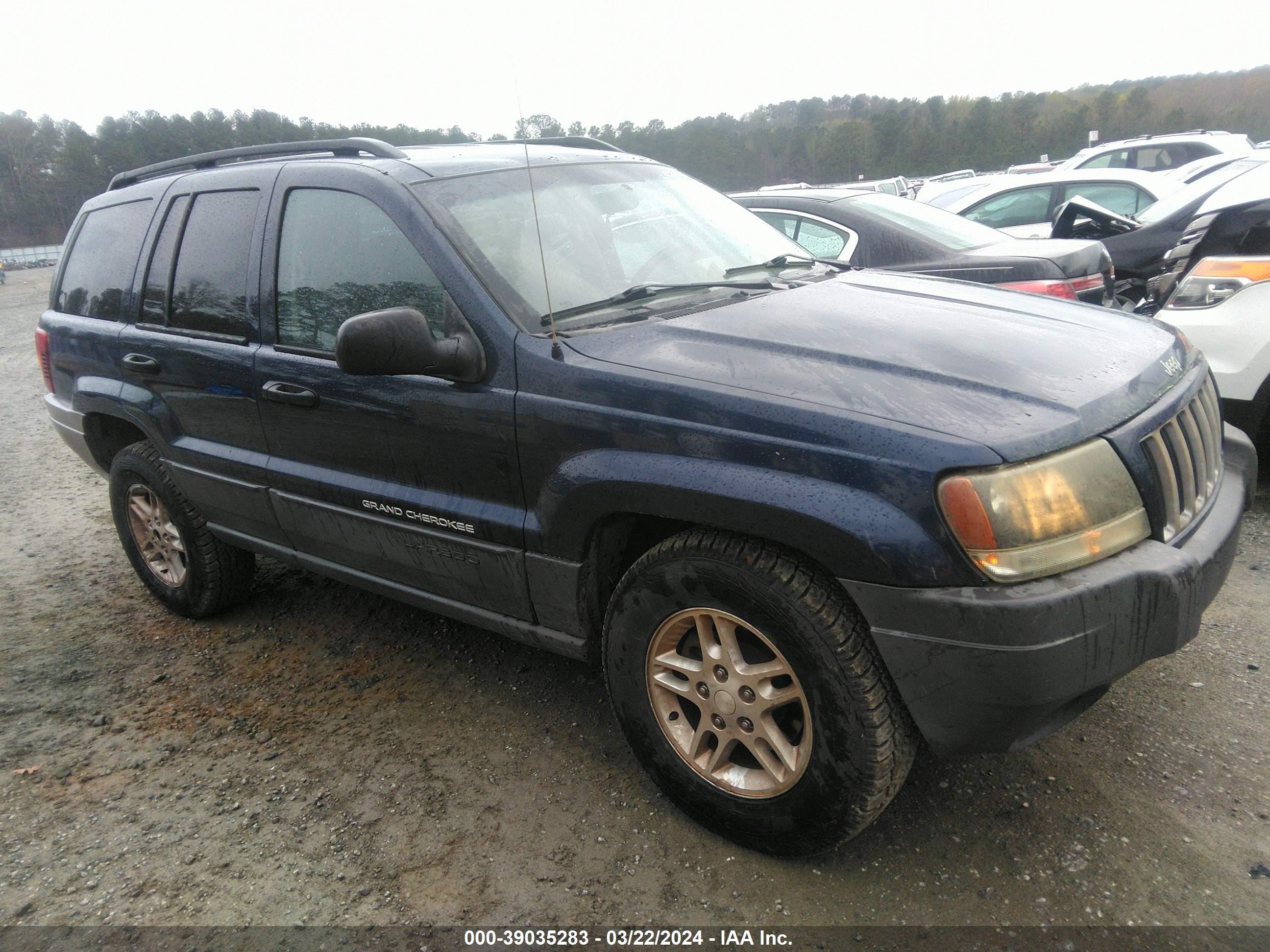 JEEP GRAND CHEROKEE 2004 1j4gw48s34c217535