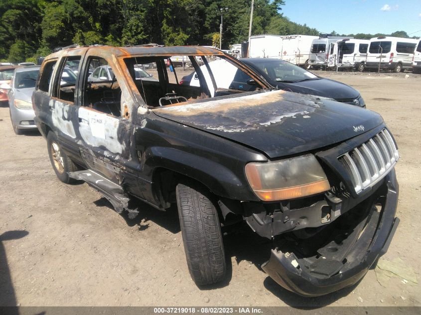 JEEP GRAND CHEROKEE 2004 1j4gw48s34c319076