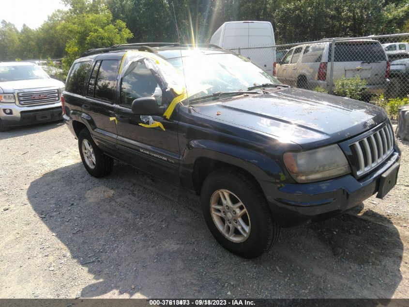 JEEP GRAND CHEROKEE 2004 1j4gw48s34c335519