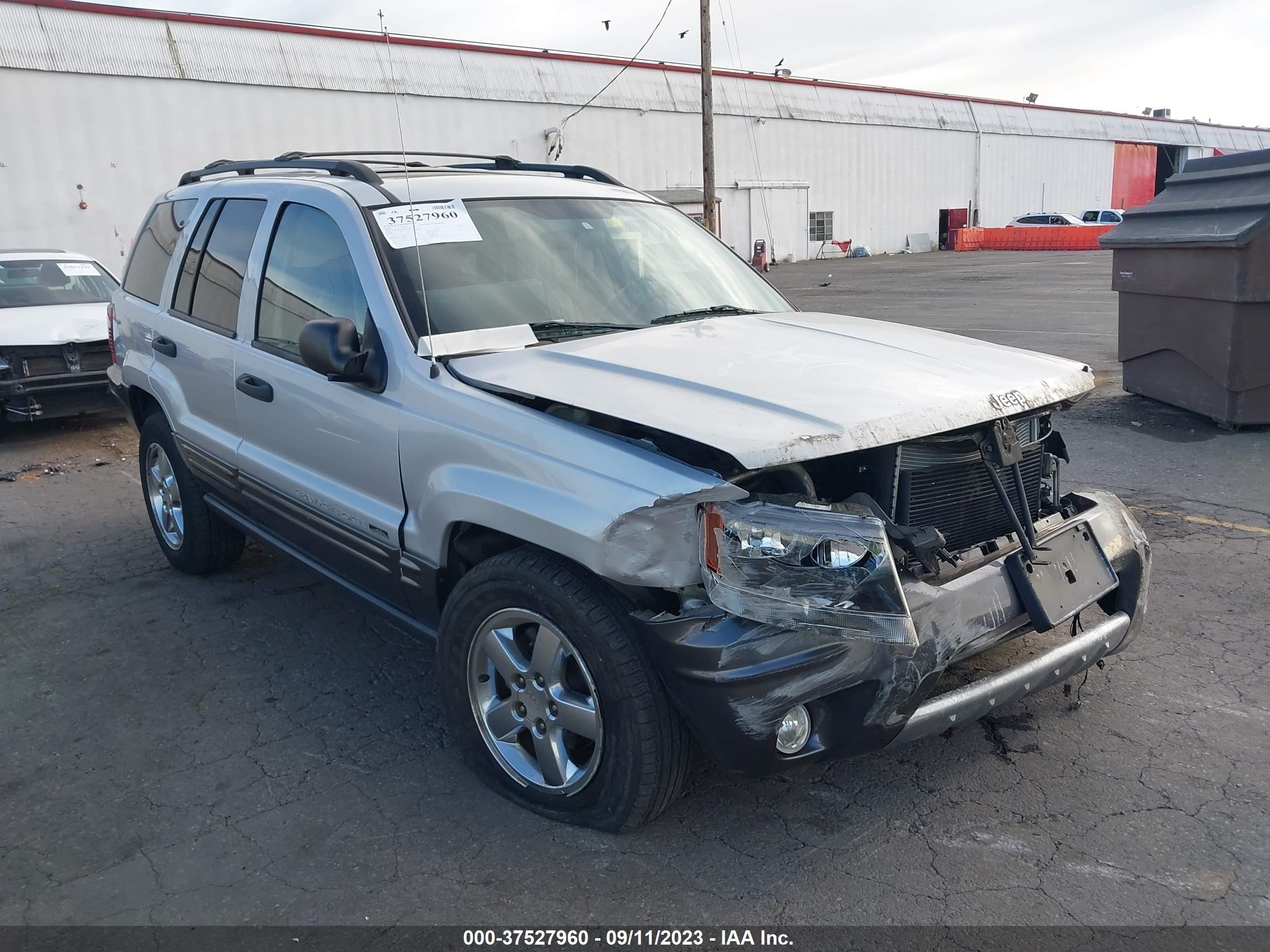 JEEP GRAND CHEROKEE 2004 1j4gw48s34c420148