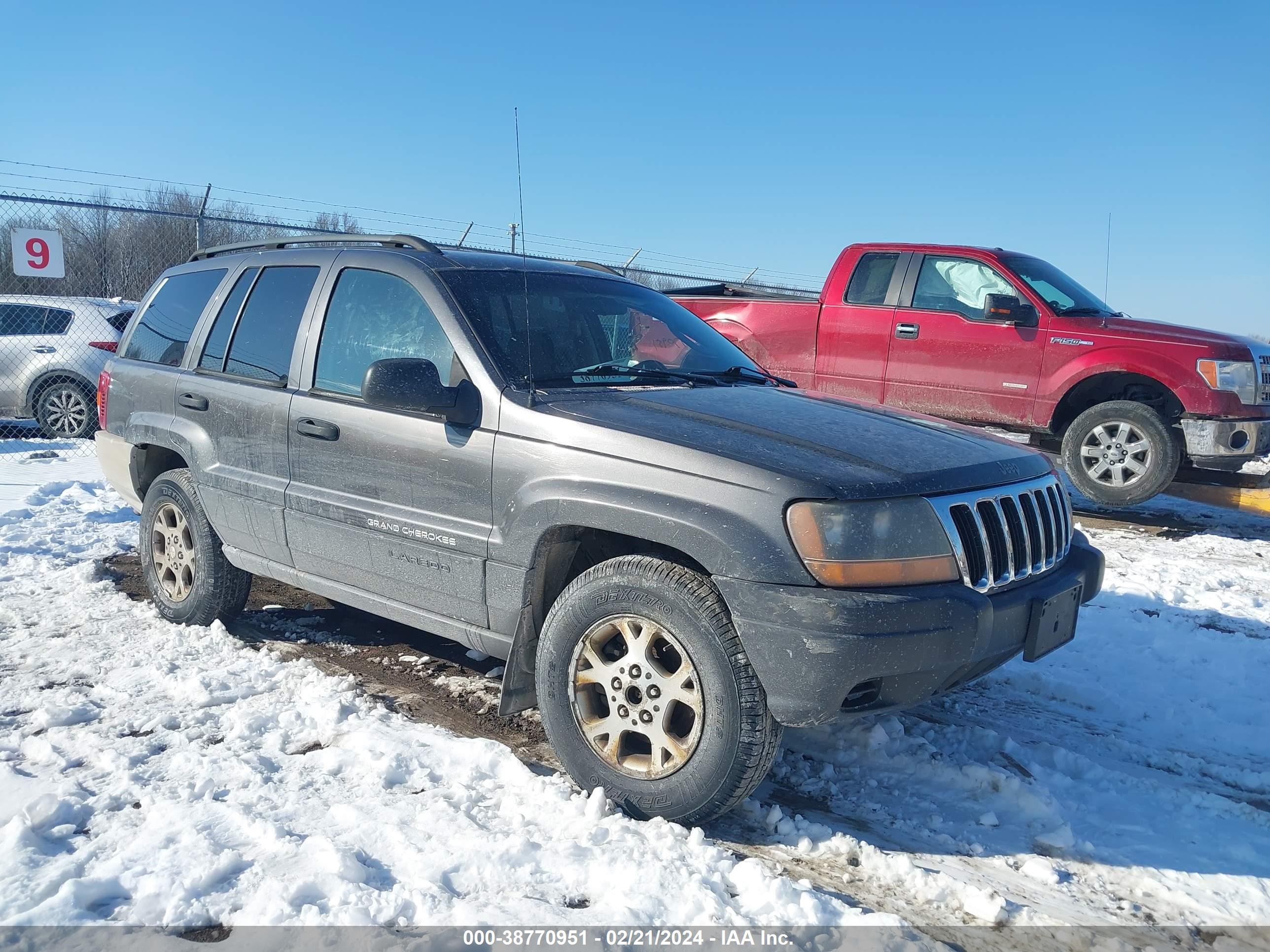 JEEP GRAND CHEROKEE 2003 1j4gw48s43c500167