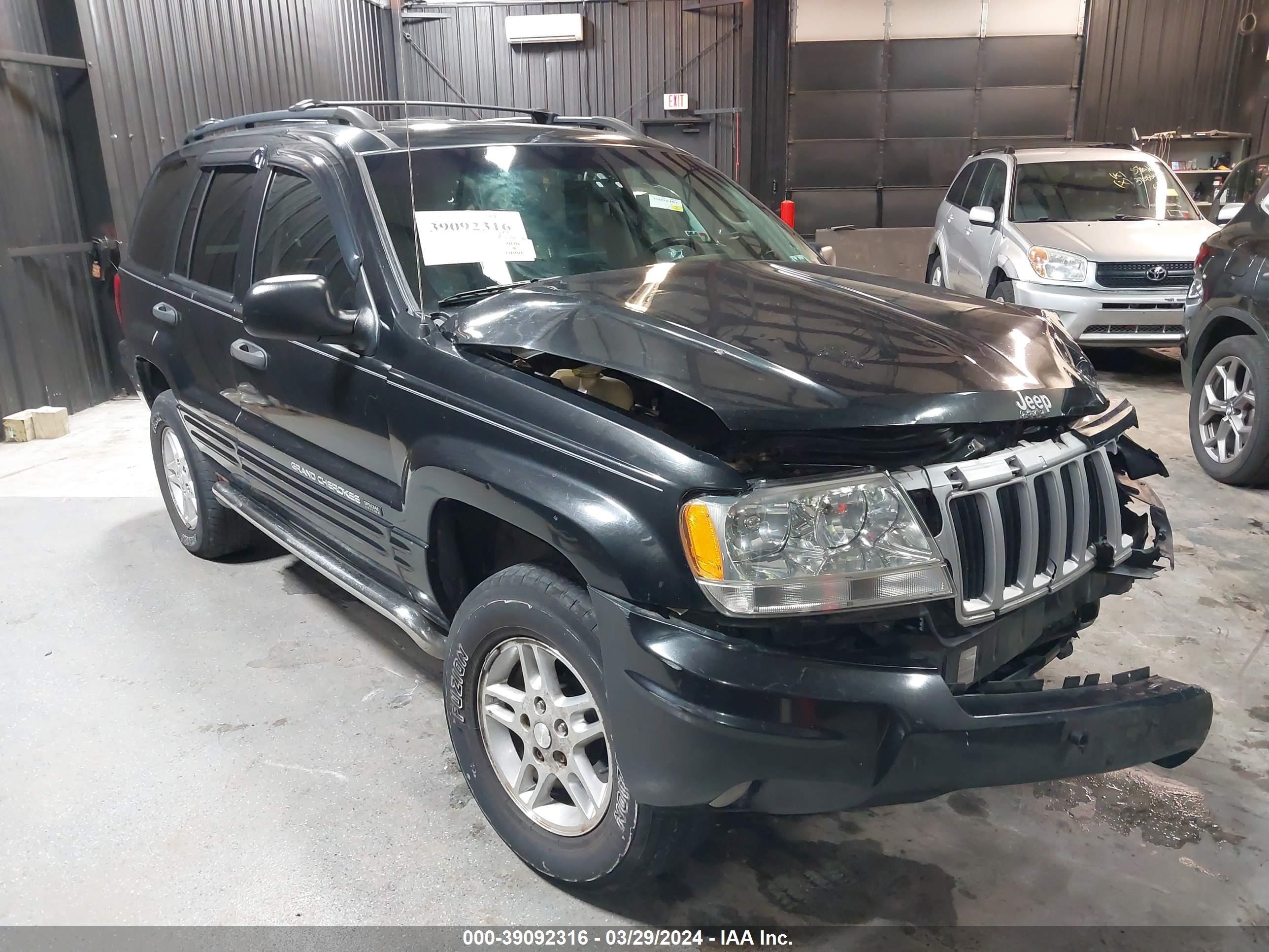 JEEP GRAND CHEROKEE 2004 1j4gw48s44c347596