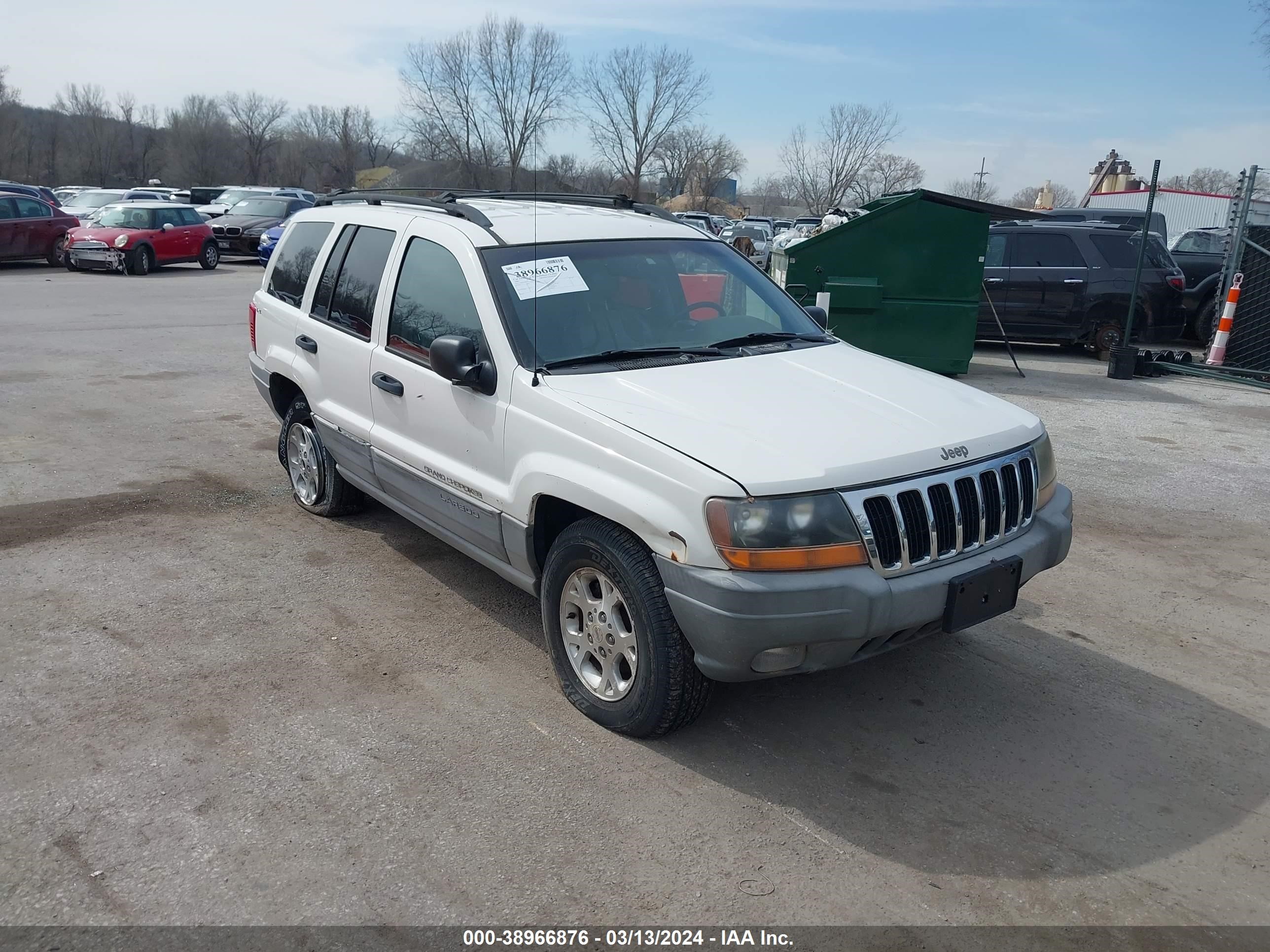 JEEP GRAND CHEROKEE 2000 1j4gw48s4yc154435